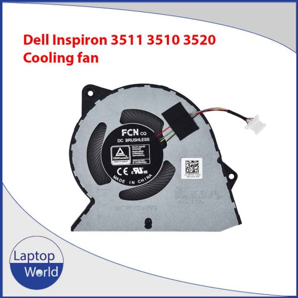 Dell Inspiron 15 3510 3511 3515 3520, Vostro 3510 3420 3250 Series cooling fan