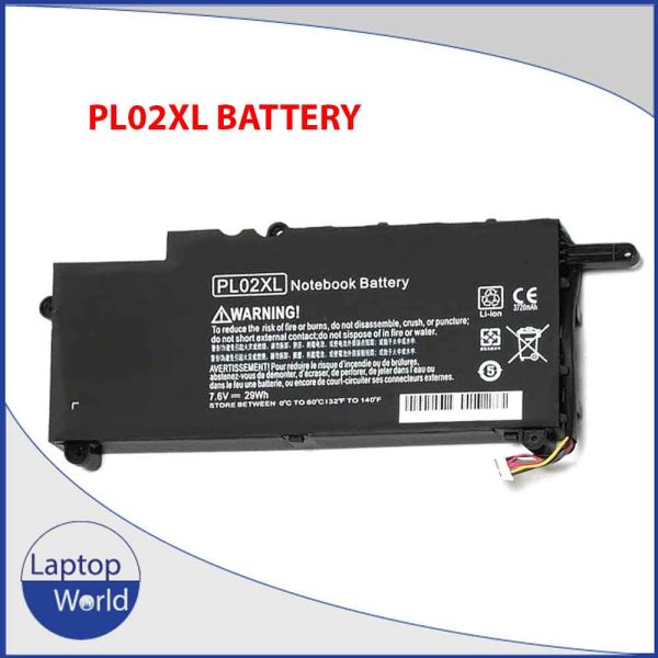 PL02XL Laptop Battery Replacement for HP Pavilion X360 310 G1 11-N 11-N020NA 11-N011DX N010LA 11-N028TU N030TU N032TU N038CA 751875-001 751681-421 L HSTNN-LB6B HP011309-PRR1