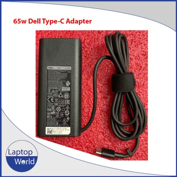 DELL 20V 3.25A 15V 3A 9V 3A 5V 3A USB-C ADAPTER FOR DELL 65W TYPE-C