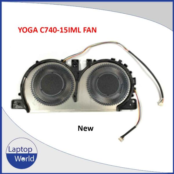 Lenovo YOGA C740-15 C740-15IML DFS1507053H0T FLMU 5H40S19962 COOLING FAN