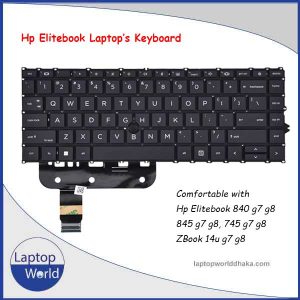 HP EliteBook 745 G7 G8 840 G7 G8 845 G7 G8 ZBook 14u G7 G8 Series Laptop's Original Keyboard