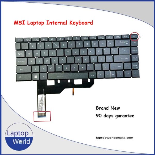MSI Modern 14-b10mw 14-b10rasw 14-11m 14-11sb series Laptop keyboard