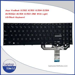 ASUS VivoBook X1502 X1503 X1504 E1504 M1503QA M1504 D1503 ORG WITH LIGHT US/BLACK KEYBOARD
