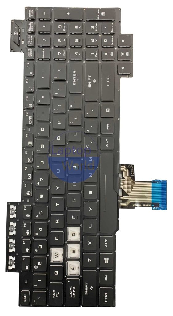 Asus TUF Gaming FX505 FX505DD FX505DV FX505DU FX505DY FX505GD FX505GE FX505GM FX505GT TUF705DD TUF705DT TUF705DU Original With Backlight Keyboard.