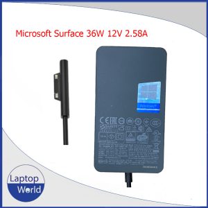 36W 12V 2.58A Charger for Microsoft Surface Book 3 4