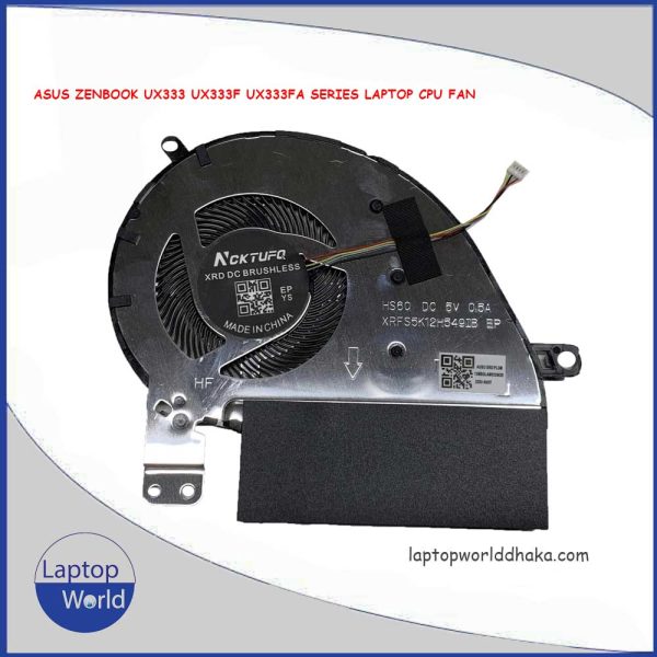 Asus ZenBook 13 ux333 ux333f ux333fa u3300f ux333fn series Laptop CPU Fan