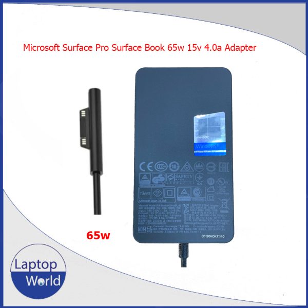 65W 15V 4A 5V 1A AC Adapter AC Charger for Microsoft Surface Book 1706 Pro 4
