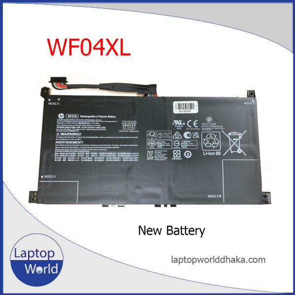 WF04XL Battery for HP Envy x360 13-bf Original Quality Battery 7.7v 66.52Wh TPN-IB0O