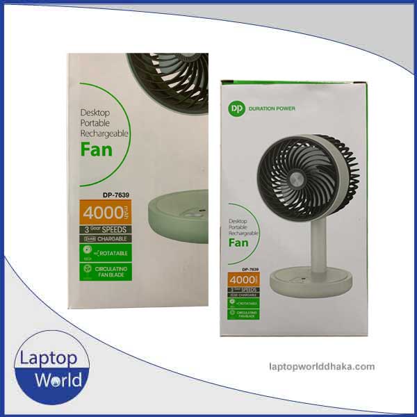 DP-7639 4000mAh Rechargeable Fan
