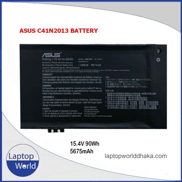 C41N2013 Battery for ASUS ROG Zephyrus G15 G513 G513QR G513QY G533 G533QS GA503 GA503QM G17 G713 G733 Zephyrus M16 GU603 S17 GX703 GX703HS GX703HSD GX701LV GX701LXS Series Laptops.