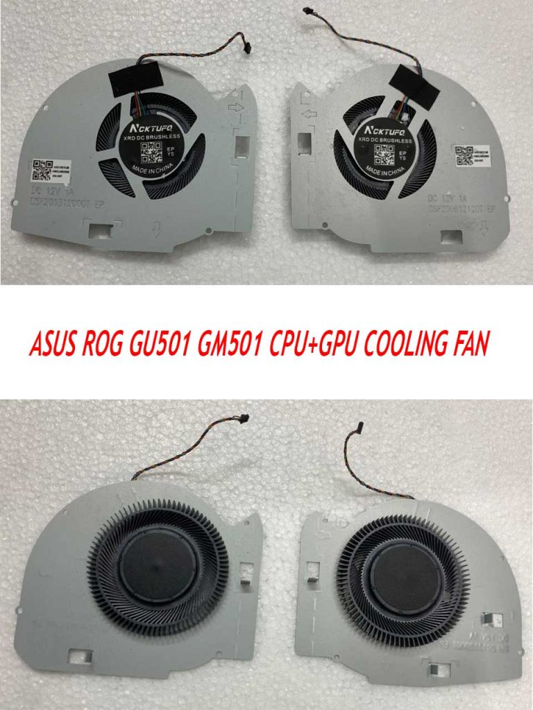 ASUS ROG GU501 GU501GM GM501 GM501GM CPU+GPU Cooling Fan