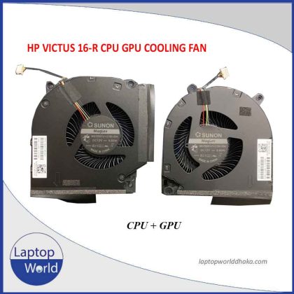 HP VICTUS 16-R 16-R000 12V 9.60W CPU GPU COOLING FAN