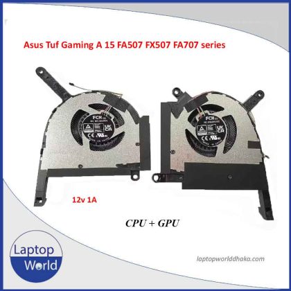 Asus Tuf Gaming A 15 FA507 FX507 FA707 series Laptop 12V 1A Cooling Fan DFSCL42P16593L DFSCK22D05883E